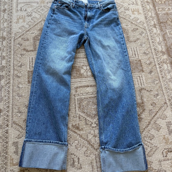 MOTHER The Duster Skimp Cuff Jeans - Picture 1 of 12
